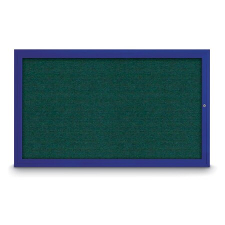 United Visual Products Hinge-less Radius Corkboard, 18"x24", Black Alum Frame/Dark Spruce UVEB1824R-BLACK-DRKSPR